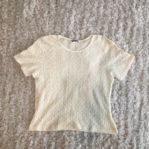 White ruffled Blouse